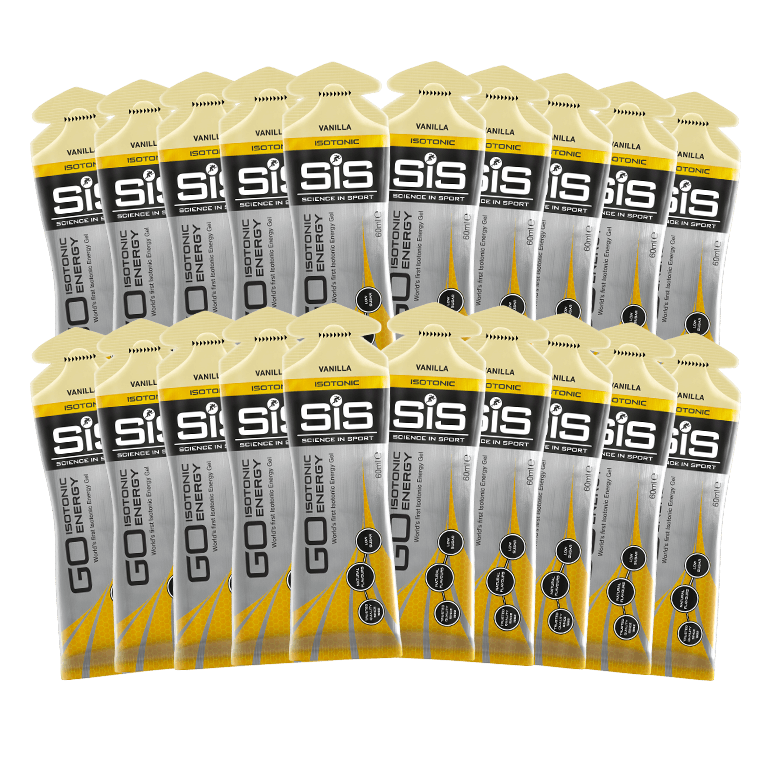 GO Gel Isotónico Energético - Pack de 20 (Vainilla)
