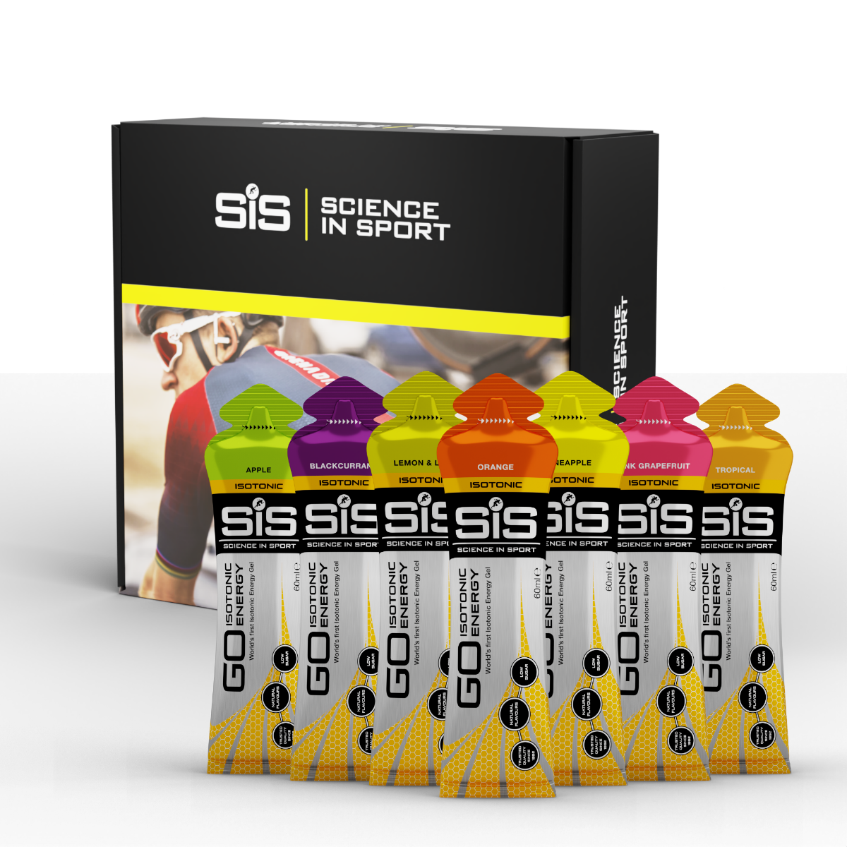 Pack Geles GO Energía Isotónica - Mix Sabores
