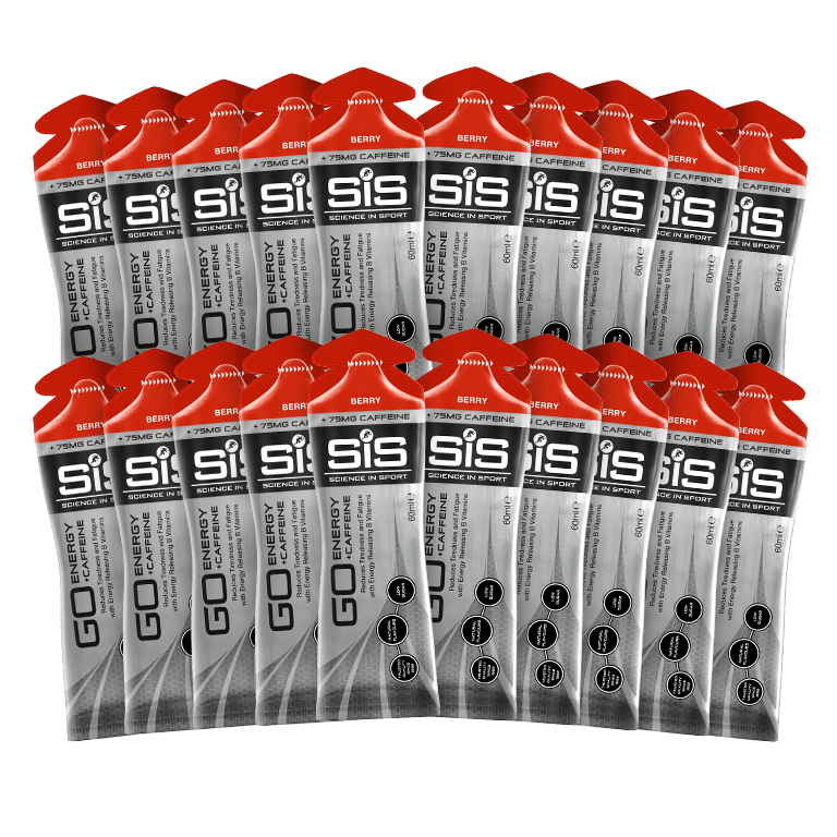 GO Energy + Caffeine Gels - 20 Pack