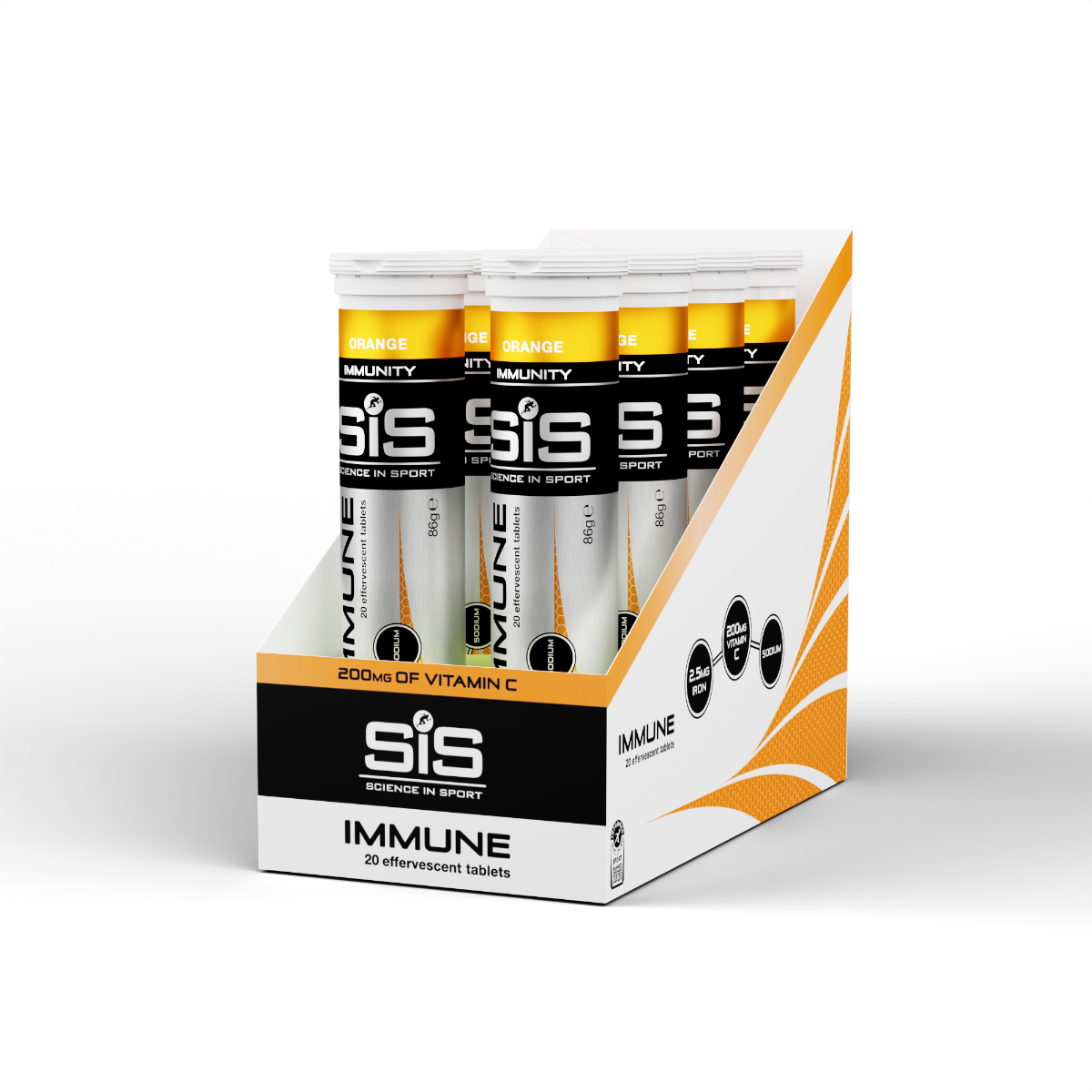 SiS Inmune - Envase de 8 - Naranja