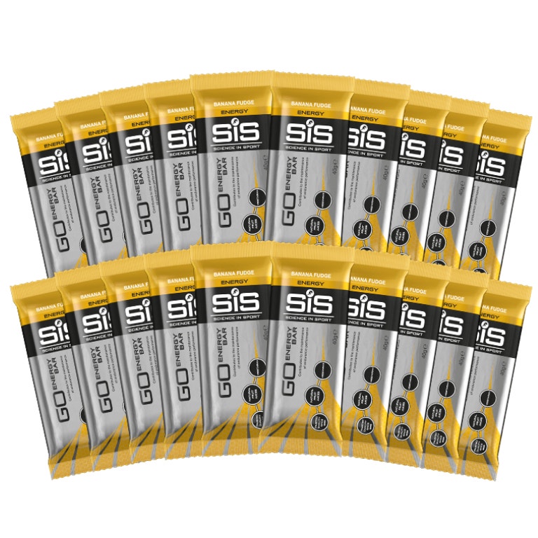  GO Energy Bar Mini - Paquete de 20 (Banana Fudge)