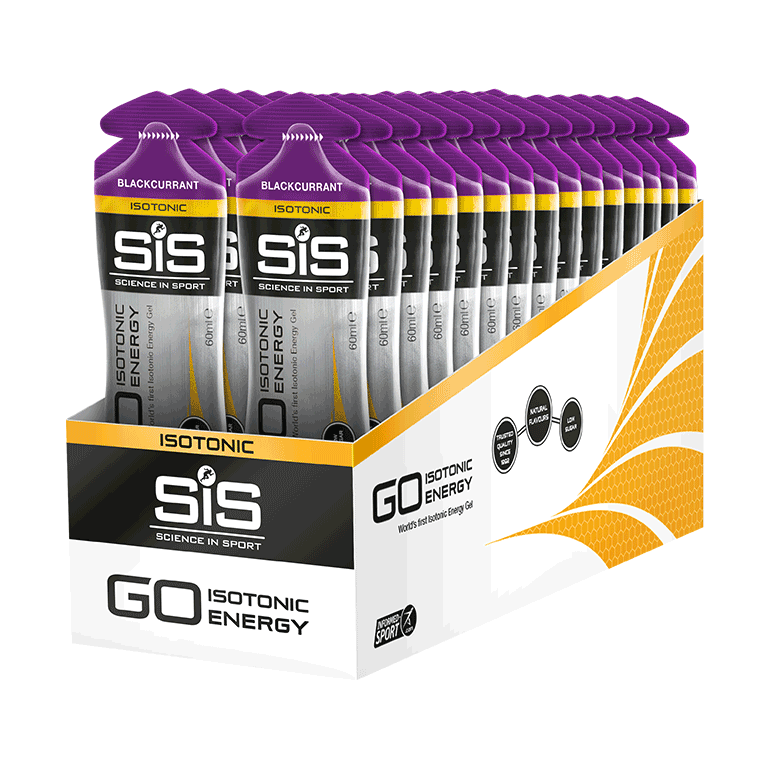 GO Isotonic Energy Gel - 30er Pack - Schwarze Johannisbeere