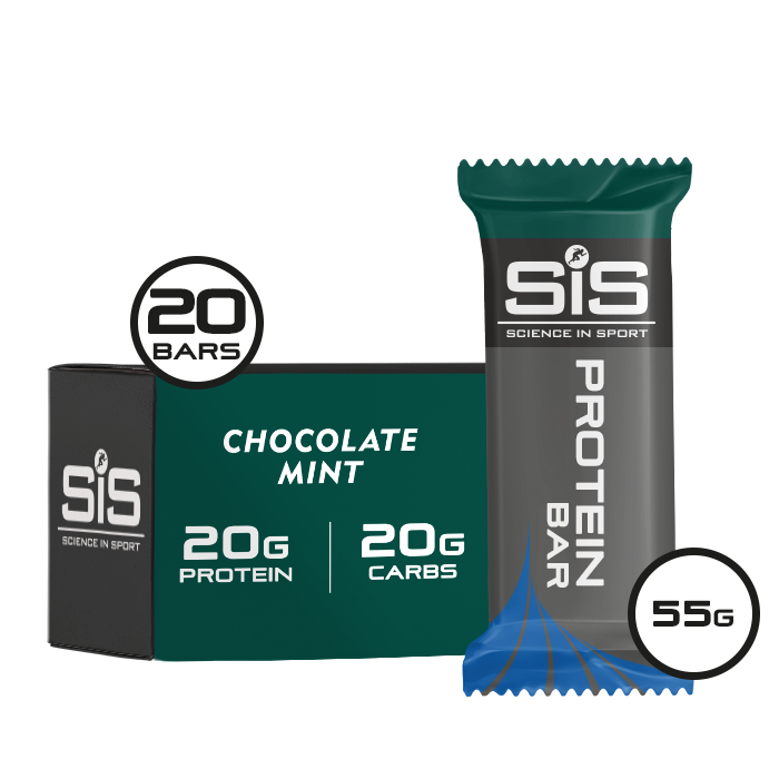 Barre protéinée chocolat à la menthe - paquet de 20
