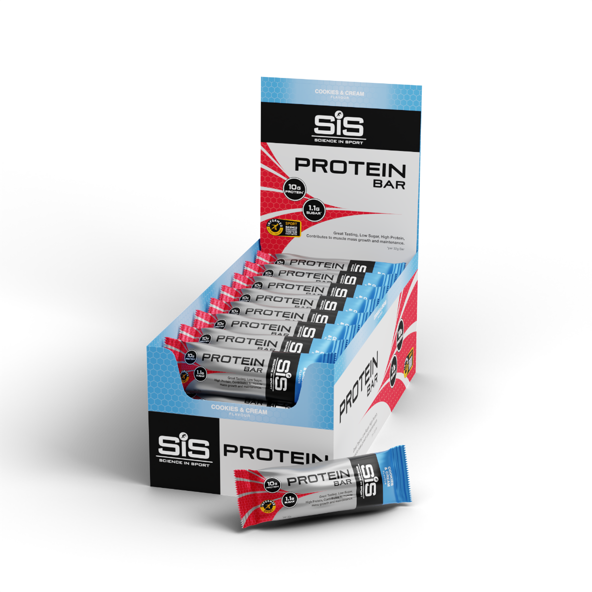 SIS Protein Bar - Cookies & Cream (24 pack)