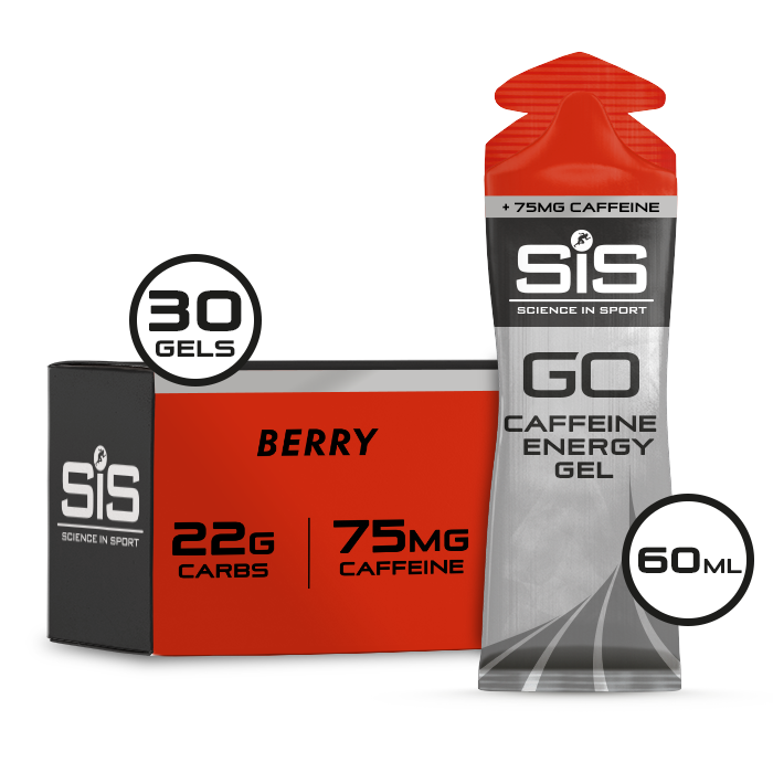 GO Energy + Caffeine Gel 60ml 30 Pack - Berry