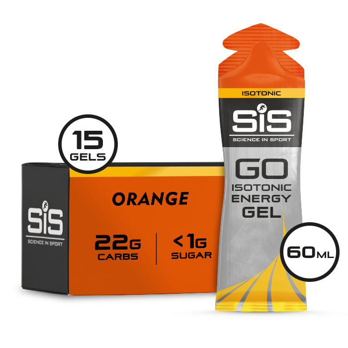 GO Gel energetico isotonico arancione 15 confezioni