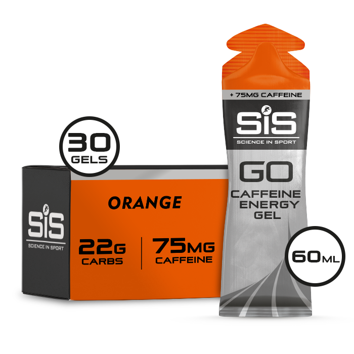 GO Energy + Caffeine Gel 60ml 30 Pack - Orange