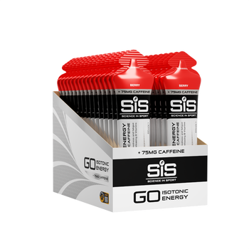 GO Energie + Koffein Gel - 30er Packung - Beere