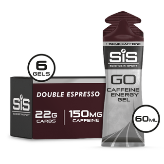 GO Energy + Koffein Gel - 6 Pack