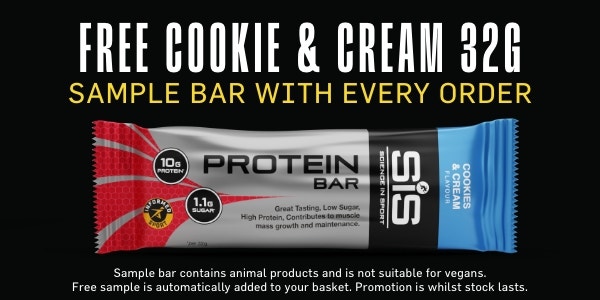 Free sample protein bar with every order