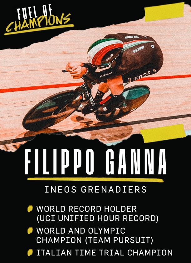 Filippo Ganna shows off special Bioracer kit design for UCI Hour