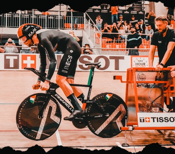 Filippo Ganna goes for the hour record on October 8