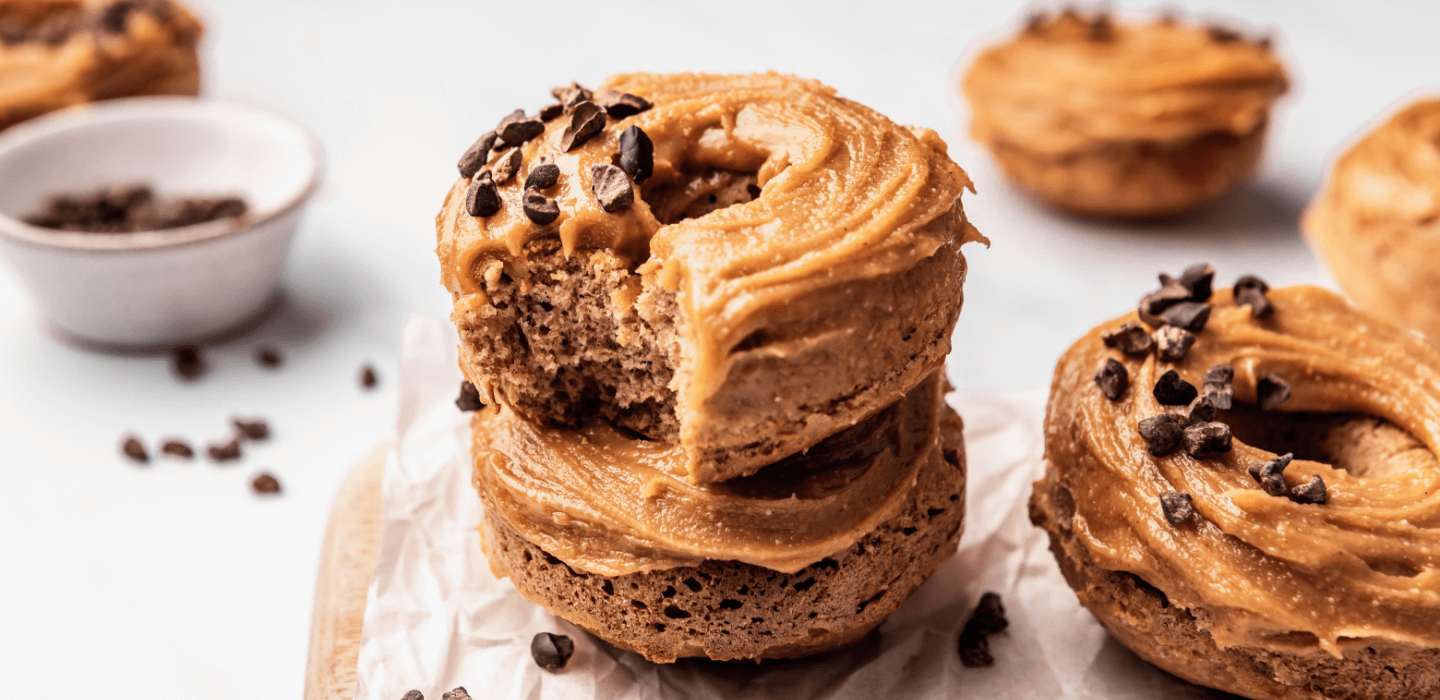 Salted Caramel Doughnuts