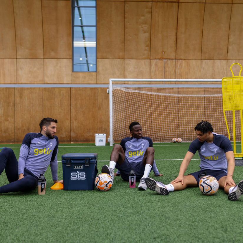 Spurs football players recovering