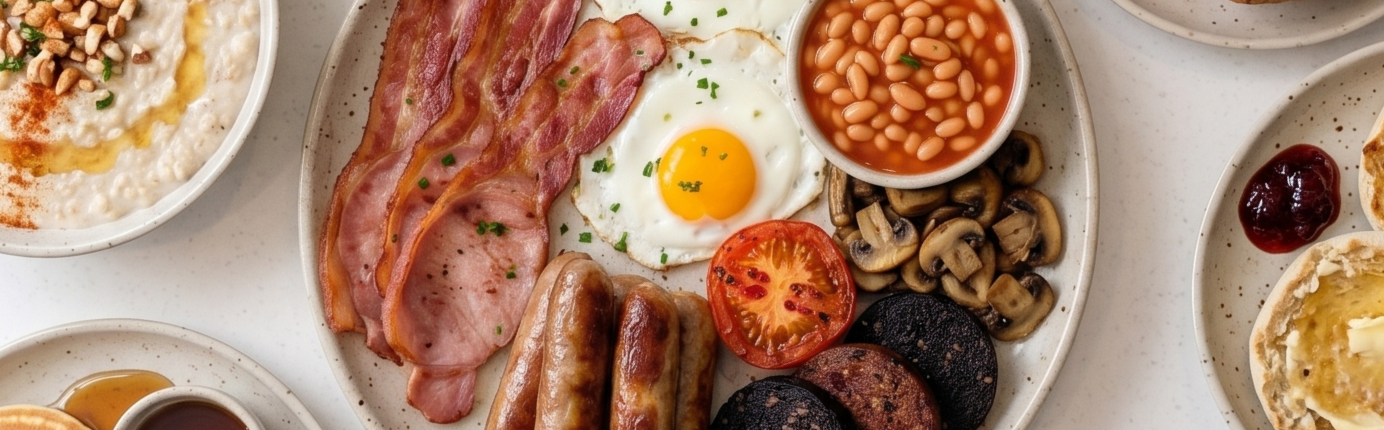 What NOT to eat before a big race - a Full English
