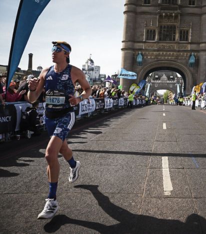Nick Bester au Marathon TCS de Londres 2026